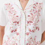 RAISONNEL Shirt - Vintage Rose V-Neck
