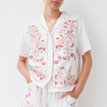 RAISONNEL Shirt - Vintage Rose V-Neck
