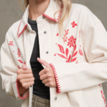 RAISONNEL Jacket - Floral Embroidered