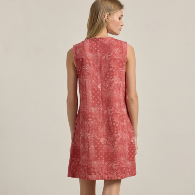 RAISONNEL Dress - Washed Bandana