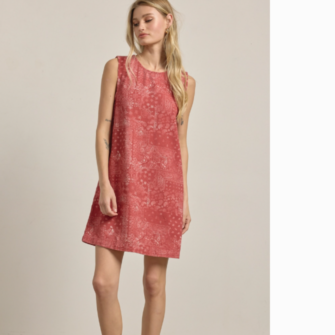 RAISONNEL Dress - Washed Bandana