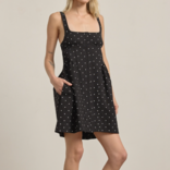 RAISONNEL Dress - Polka Dot Button Down Mini