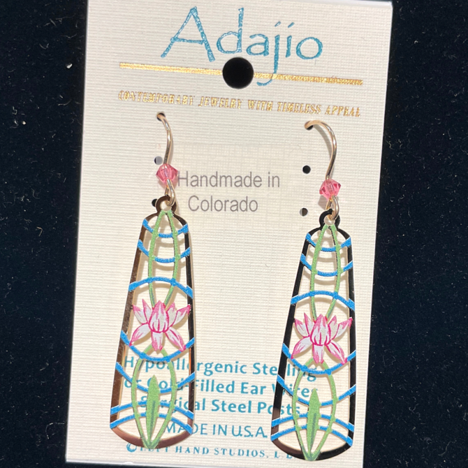 ADAJIO LEFT HAND STUDIOS E-GEO FLOWER OBLONG GP