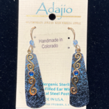 ADAJIO LEFT HAND STUDIOS *E-BLK/BLUE OBLONG GP