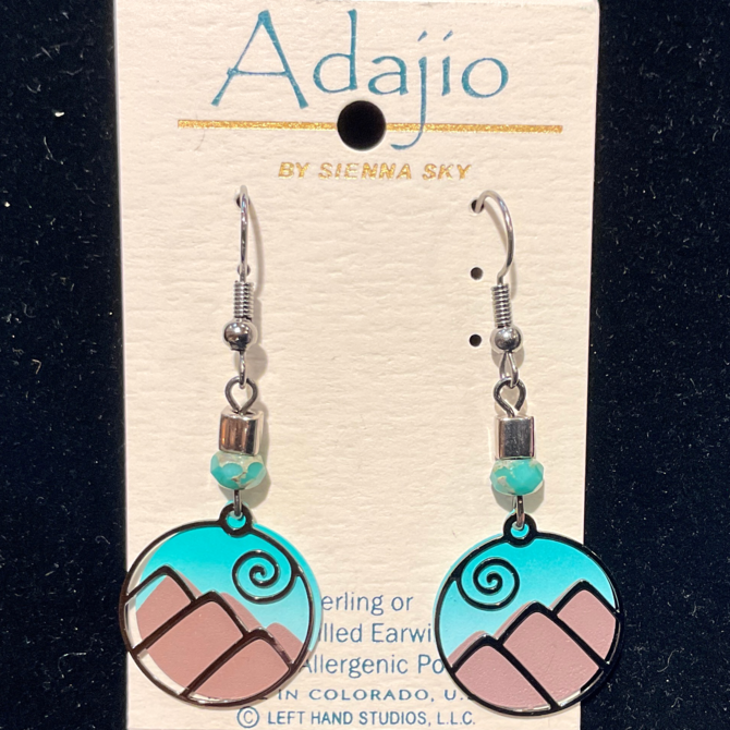 ADAJIO LEFT HAND STUDIOS E-AQUA/SILVER MTN SCENE