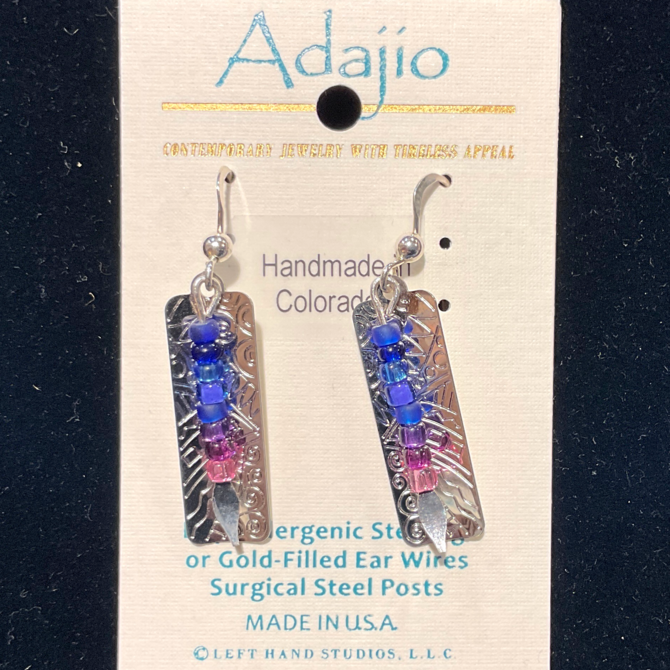 ADAJIO LEFT HAND STUDIOS E-IR ETCHED PURP/PINK