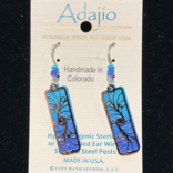 ADAJIO LEFT HAND STUDIOS Earring - Iridescent Over Blue Periwinkle