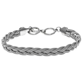 Rain Jewelry Collection Bracelet - Braided Chain
