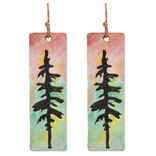 Rain Jewelry Collection Earring - Tree Twilight Bar