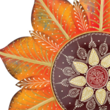 Regal Art And Gift Wall - Henna Floral 22"