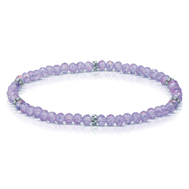 My Fun Colors Bracelet - Mini Crystal Lavender