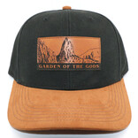 LEGACY CAP - Black/Caramel Suede MSP Garden of the Gods