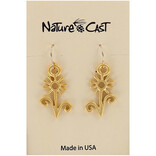 NATURE CAST METALWORKS Earring - Daisy Gold