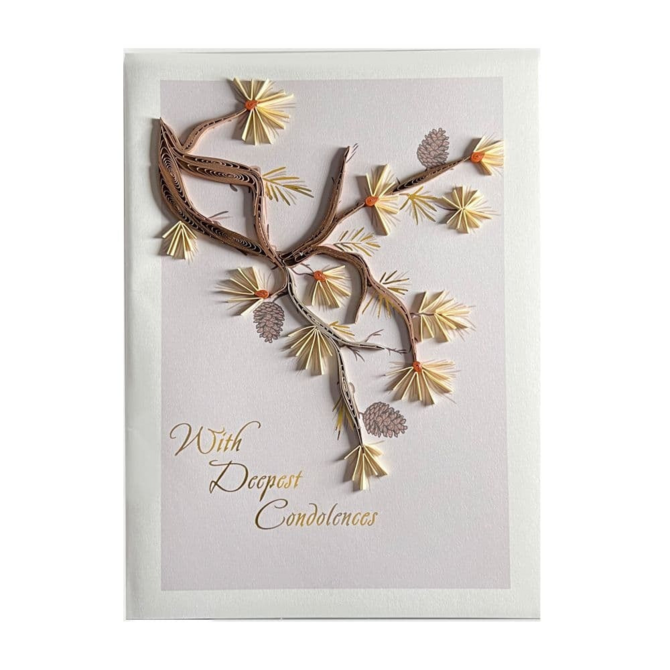 NIQUEA.D BY AVANTI Card - Pine Tree Quilled