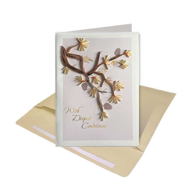 NIQUEA.D BY AVANTI Card - Pine Tree Quilled