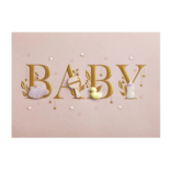NIQUEA.D BY AVANTI Card - Baby Lettering Girl