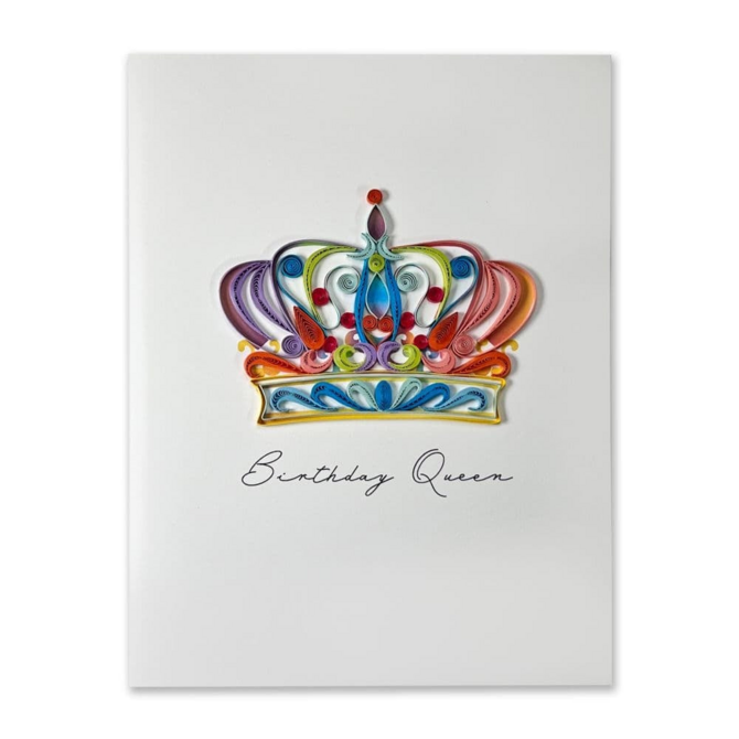 NIQUEA.D BY AVANTI Card - Birthday Queen Quilled