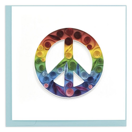 NIQUEA.D BY AVANTI Card - Peace Sign Quilling
