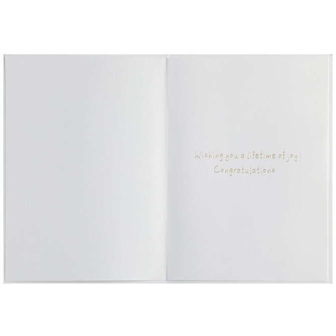 NIQUEA.D BY AVANTI Card - Bride & Groom w/Flowers