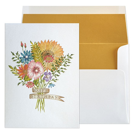 NIQUEA.D BY AVANTI Card - Tatoo Wildflower Bouquet Bday
