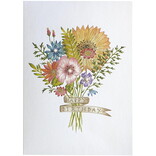 NIQUEA.D BY AVANTI Card - Tatoo Wildflower Bouquet Bday