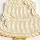 NIQUEA.D BY AVANTI Card - Wedding Cake Quilled