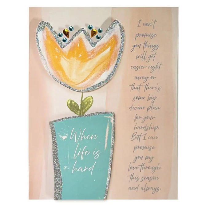 NIQUEA.D BY AVANTI Card - Tulip & Lettering