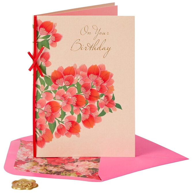 NIQUEA.D BY AVANTI Card - Bougainvillea Bday