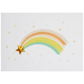 NIQUEA.D BY AVANTI Card - Shooting Star Rainbow Bday