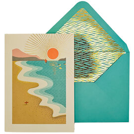 NIQUEA.D BY AVANTI Card - Beach Scene Bday