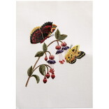 NIQUEA.D BY AVANTI Card - Butterflies Embroidered Blank