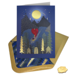 NIQUEA.D BY AVANTI Card - Boat Scene at Night Anniversary