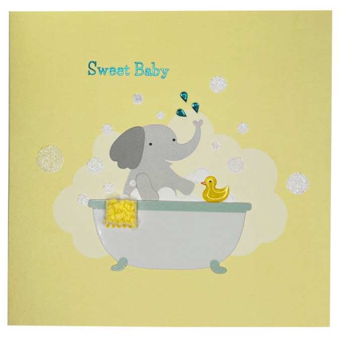 NIQUEA.D BY AVANTI Card - Elephant in Bathtub