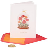 NIQUEA.D BY AVANTI Card - Thank You Flowers in Cloche