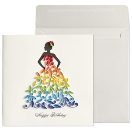 NIQUEA.D BY AVANTI Card - Rainbow Lady Bday