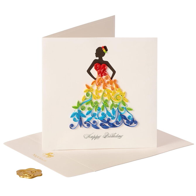 NIQUEA.D BY AVANTI Card - Rainbow Lady Bday