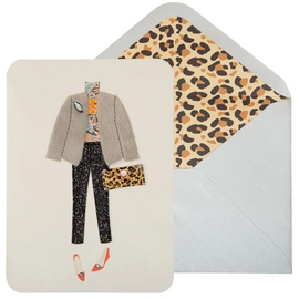 NIQUEA.D BY AVANTI Card - Outfit w/ Fur Coat
