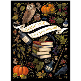 NOTES & QUERIES INC Card - Mini/Thank You/Magic