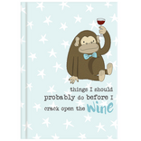 NOTES & QUERIES INC Notebook - Crack Open Wine Monkey