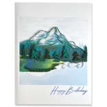 NIQUEA.D BY AVANTI Card - Bday Mountain Quilled