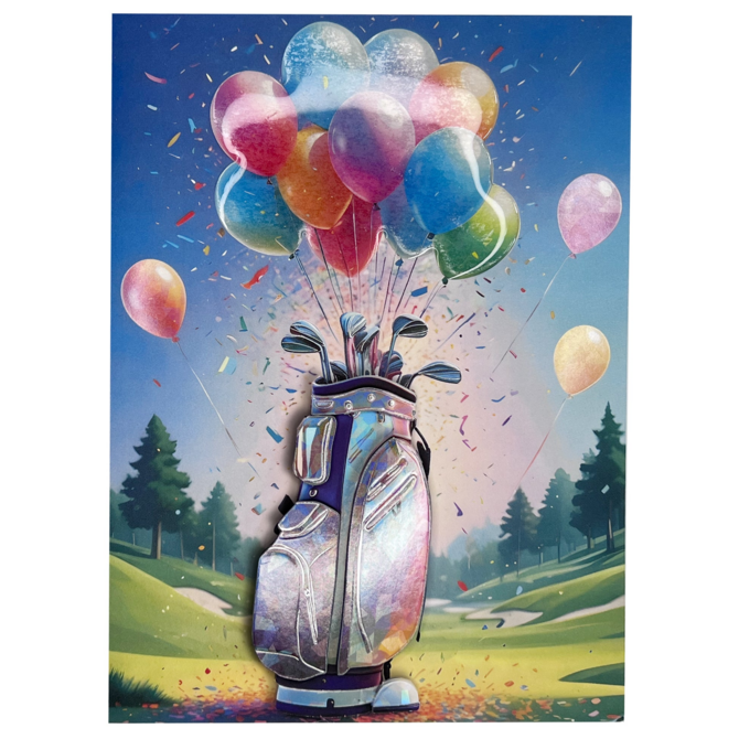 NIQUEA.D BY AVANTI Card - Golf Bag Bday