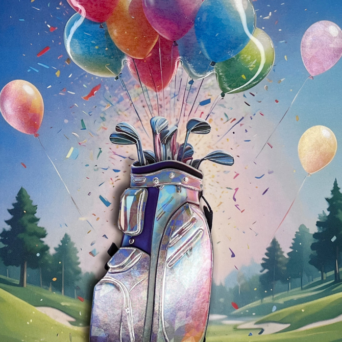 NIQUEA.D BY AVANTI Card - Golf Bag Bday