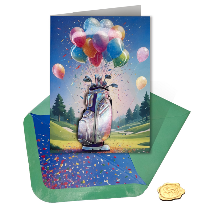 NIQUEA.D BY AVANTI Card - Golf Bag Bday