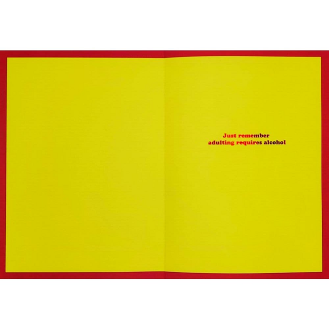 NIQUEA.D BY AVANTI Card - Vintage Woman w/ Glass of H2O