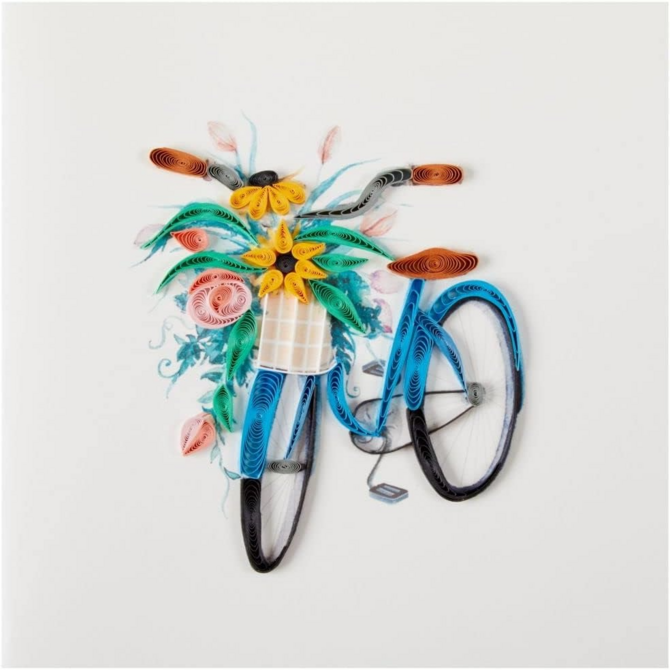 NIQUEA.D BY AVANTI Card - Bicycle Quilled Blank