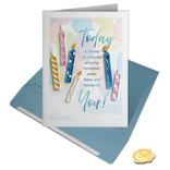 NIQUEA.D BY AVANTI Card - Candles on Balloons Quilled