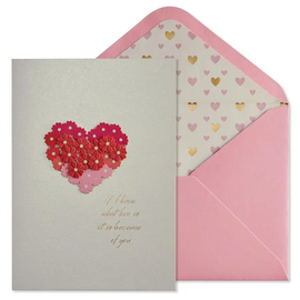 NIQUEA.D BY AVANTI Card - Flower Heart