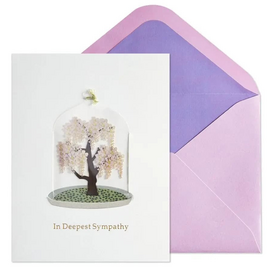 NIQUEA.D BY AVANTI Card - Wisteria Tree in Cloche