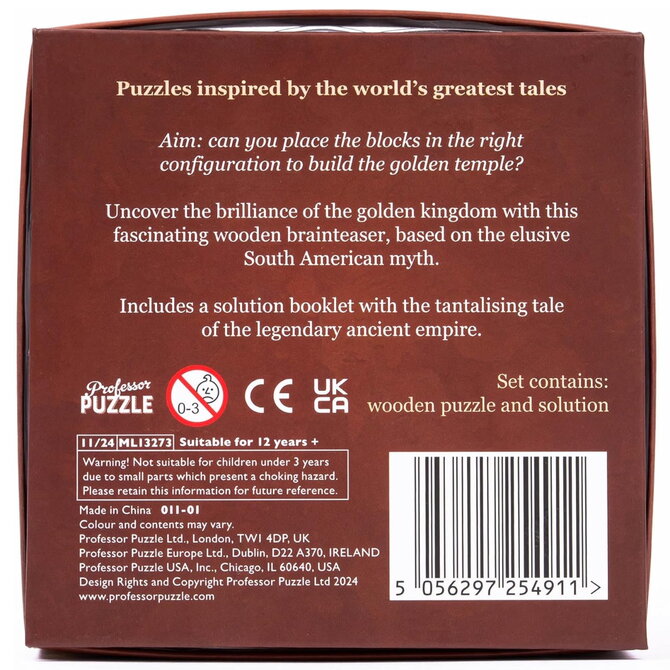 Professor Puzzle *EL DORADO PUZZLE