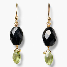 Chan Luu Earring - Black Tourmaline Drops